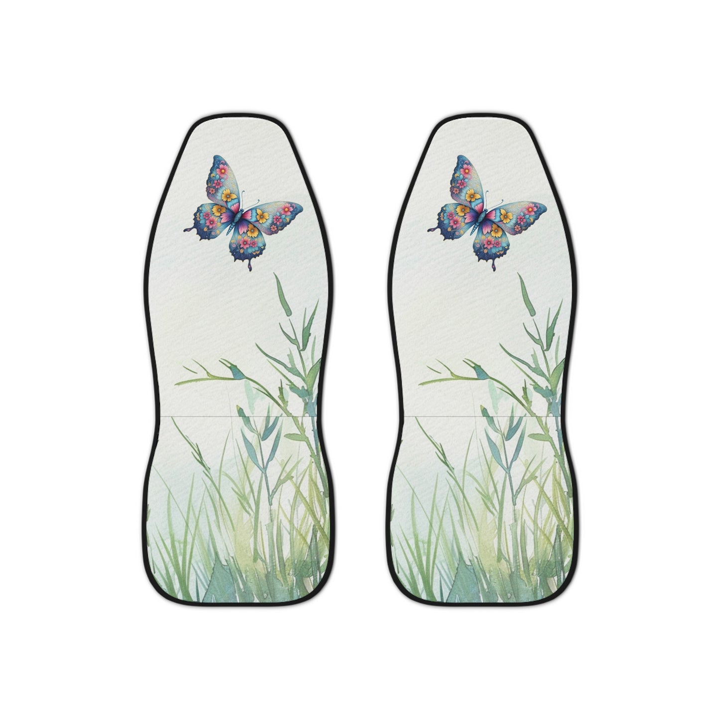 Car Seat Covers - Butterfly Coordinating with Don' t wait for wings....