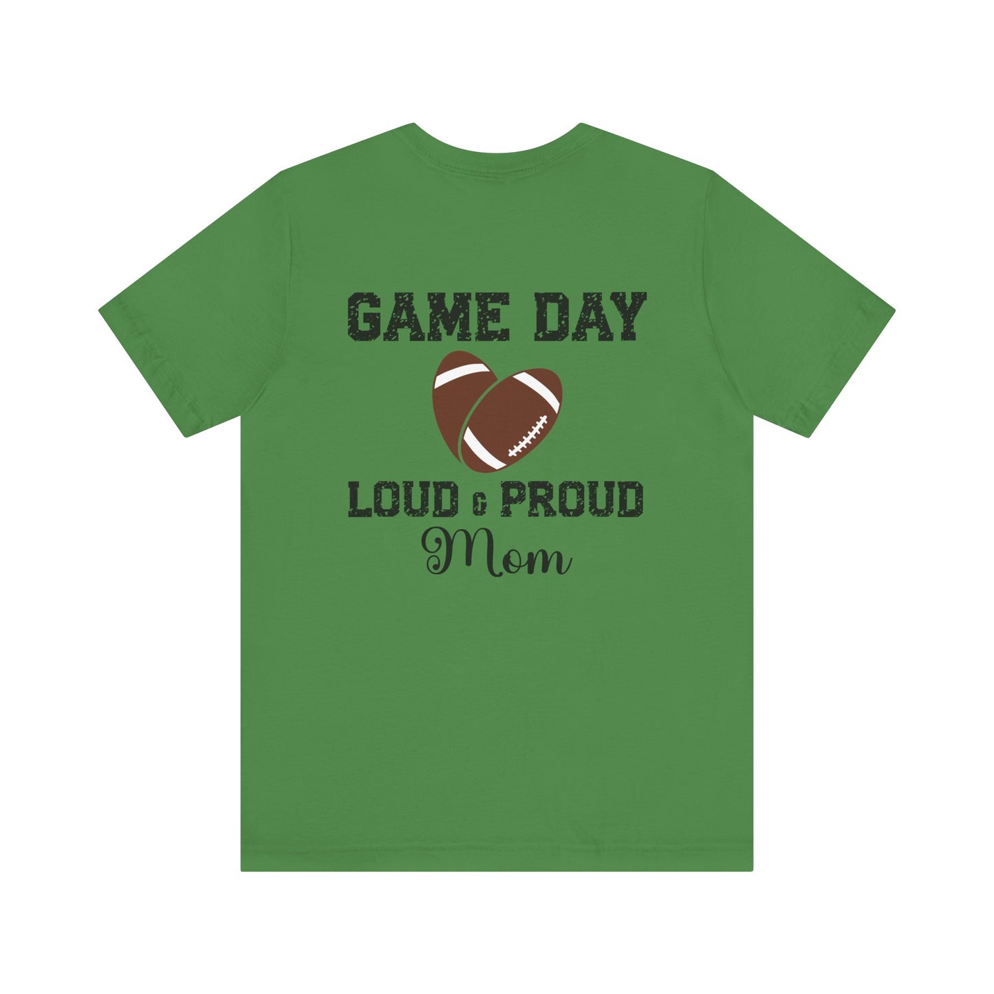 T-shirt - Football - Loud & Proud Mom (01a)