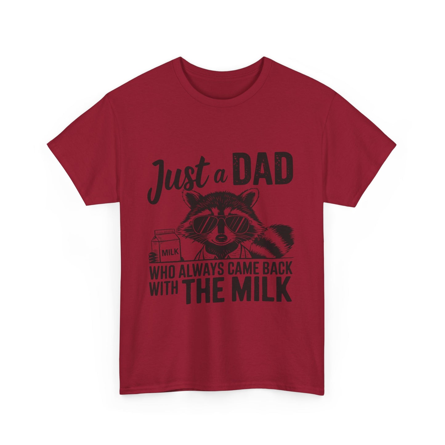 T-Shirt - Dad / Funny - Just a Dad (1) - Black Writing