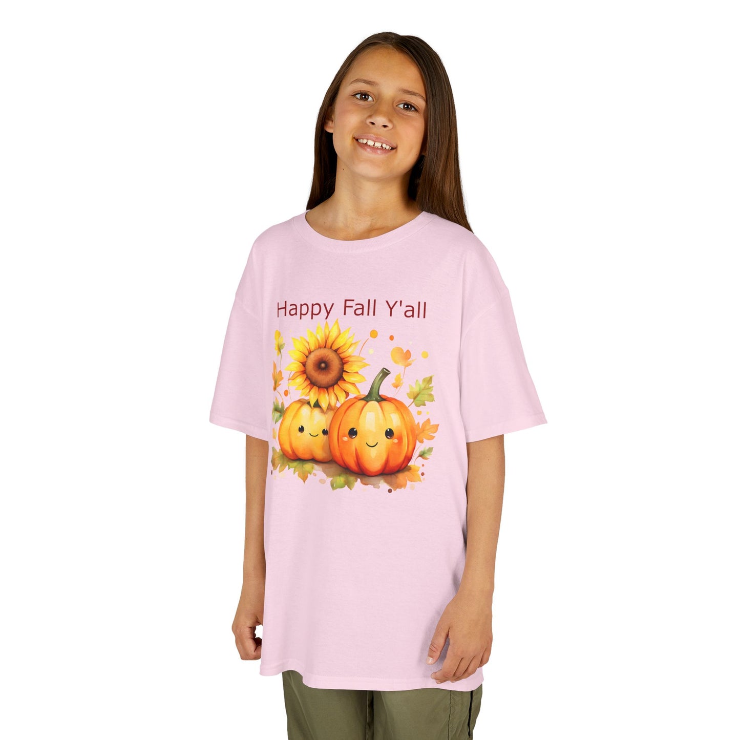 Child Tee - Autumn - Happy Fall Y'All (01)