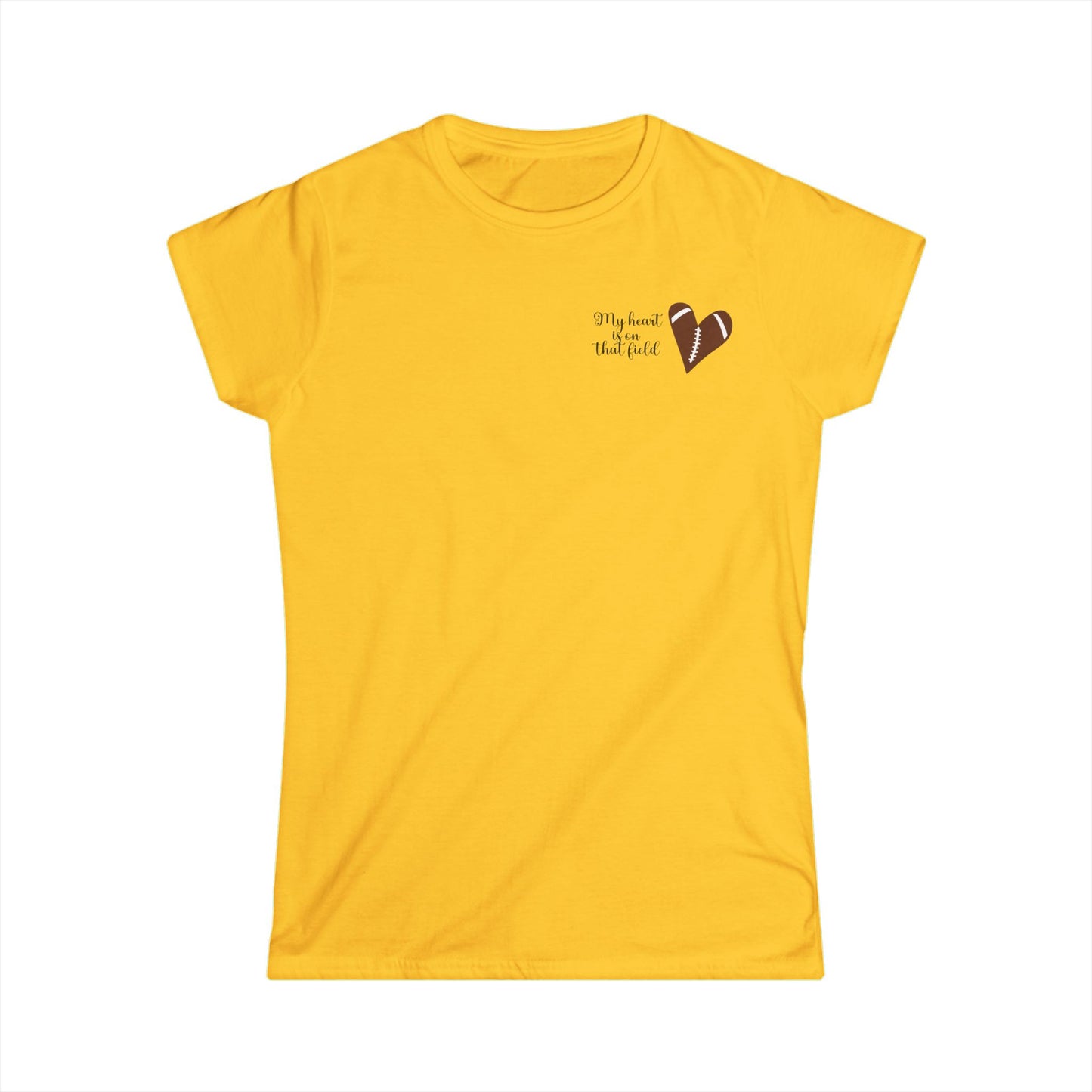 Female T-Shirt - Football - Loud & Proud Mom (01a)