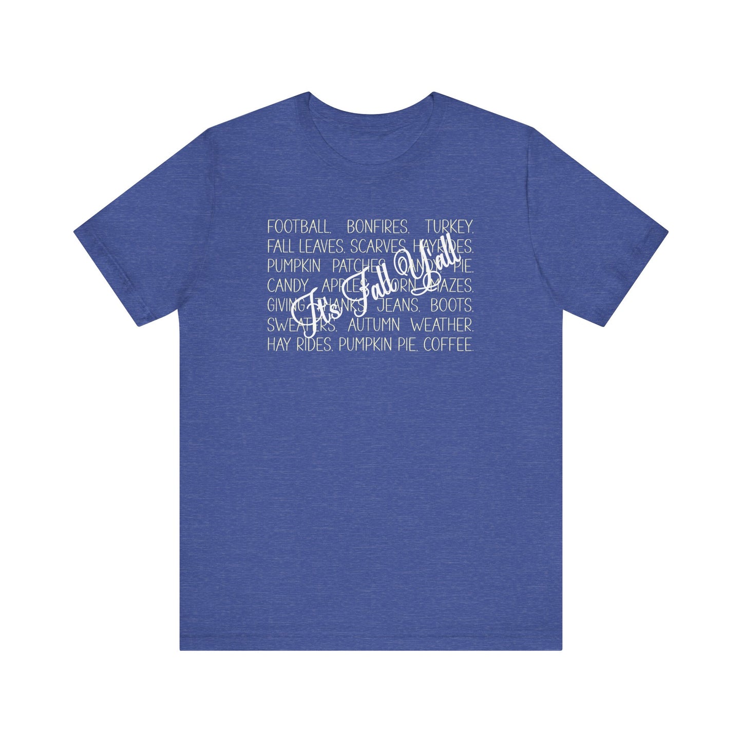 T-shirt - Autumn - It's Fall Y'all (1a)