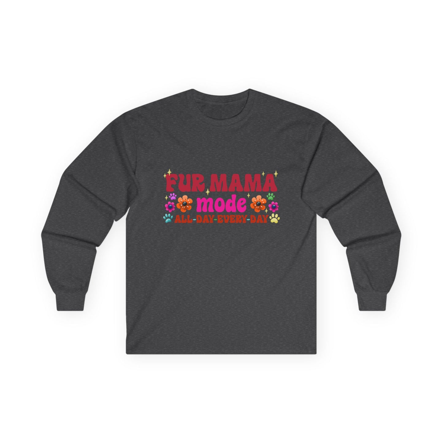 Long Sleeve Tee - Fur Mama (1)