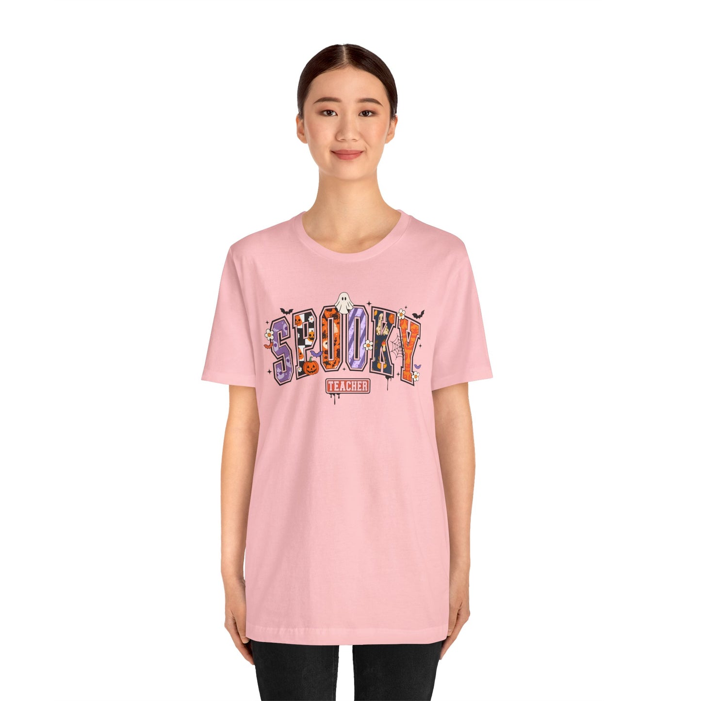 T-Shirt - Teacher / Halloween - Spooky Teacher (01a)