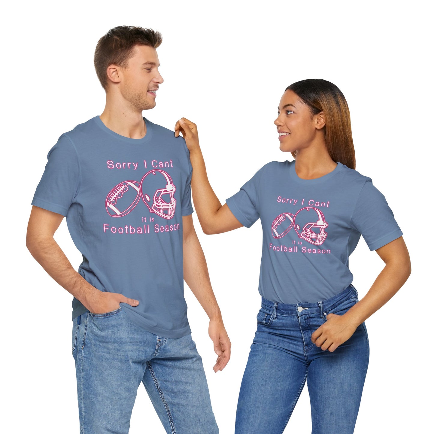 T-shirt - Football - Sorry I Cant (01a)
