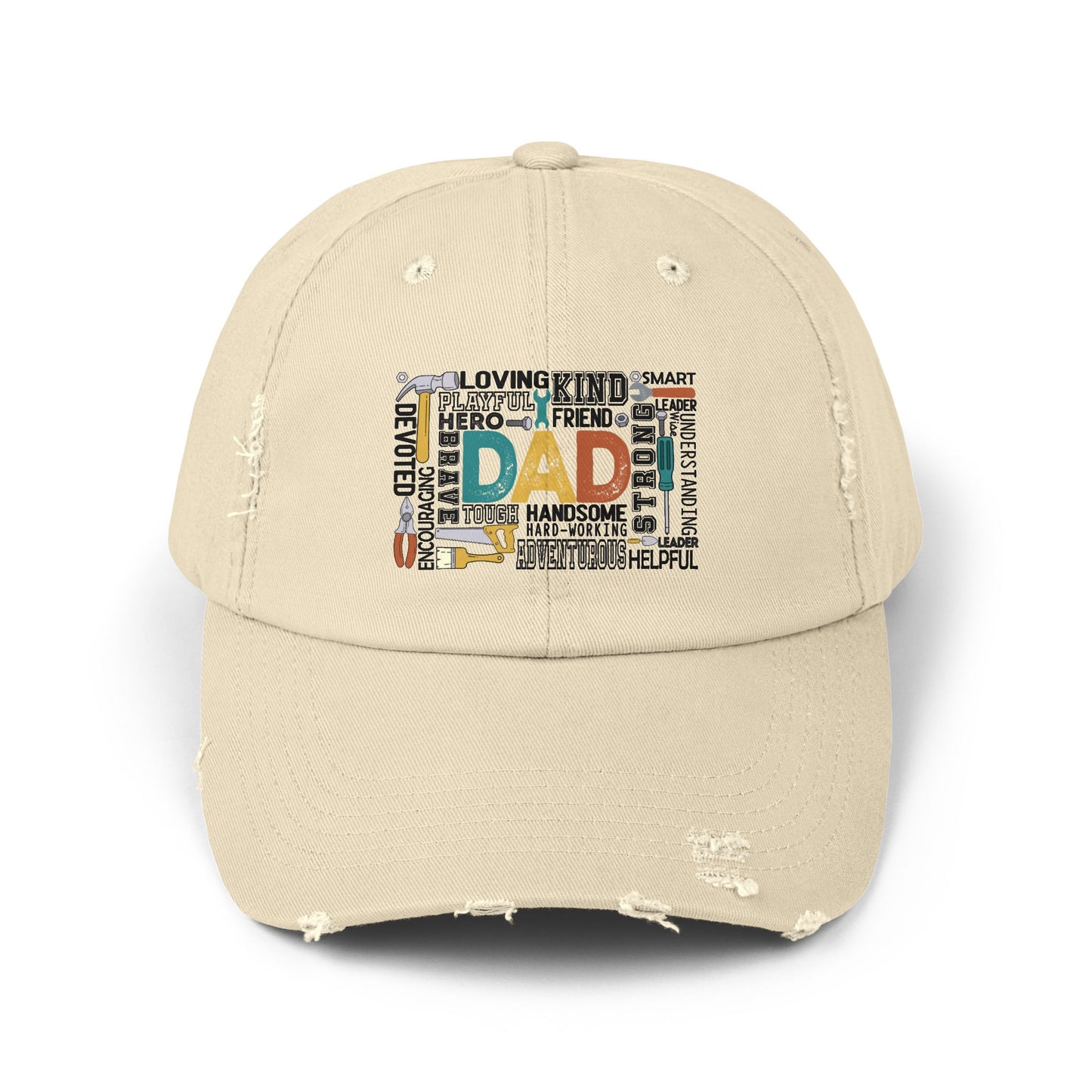 Distressed Cap - Dad - Handyman Dad (1)