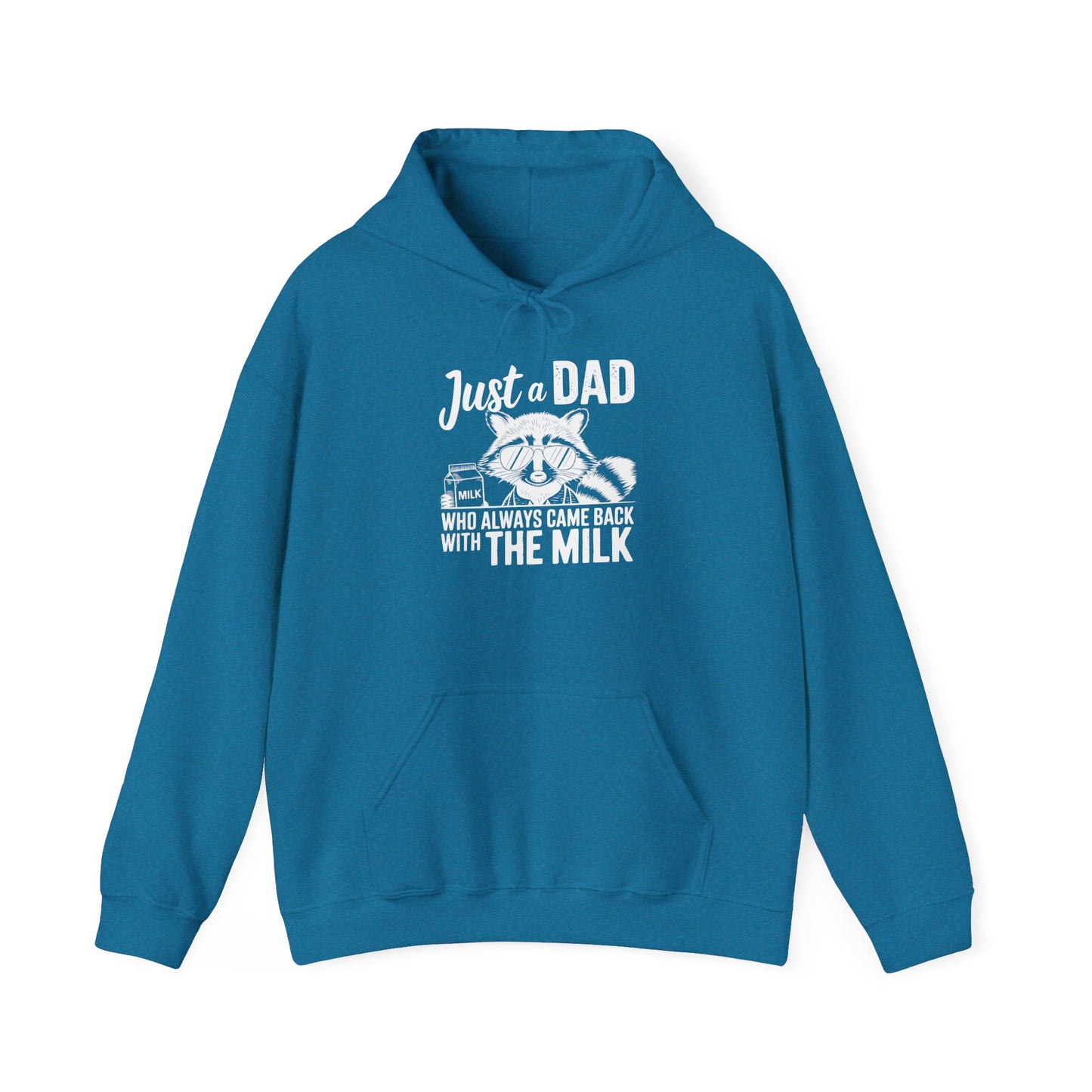Hoodie - Dad - Just a Dad (1) - White Writing