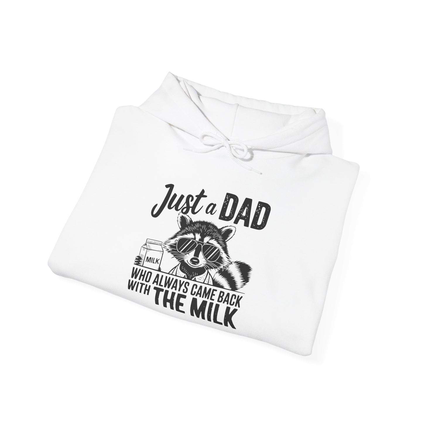 Hoodie - Dad / Funny - Just a Dad (1) - Black Writing