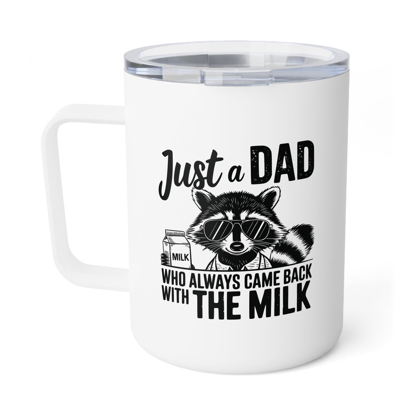 Insulated Mug - Dad / Funny - Just a Dad (1)