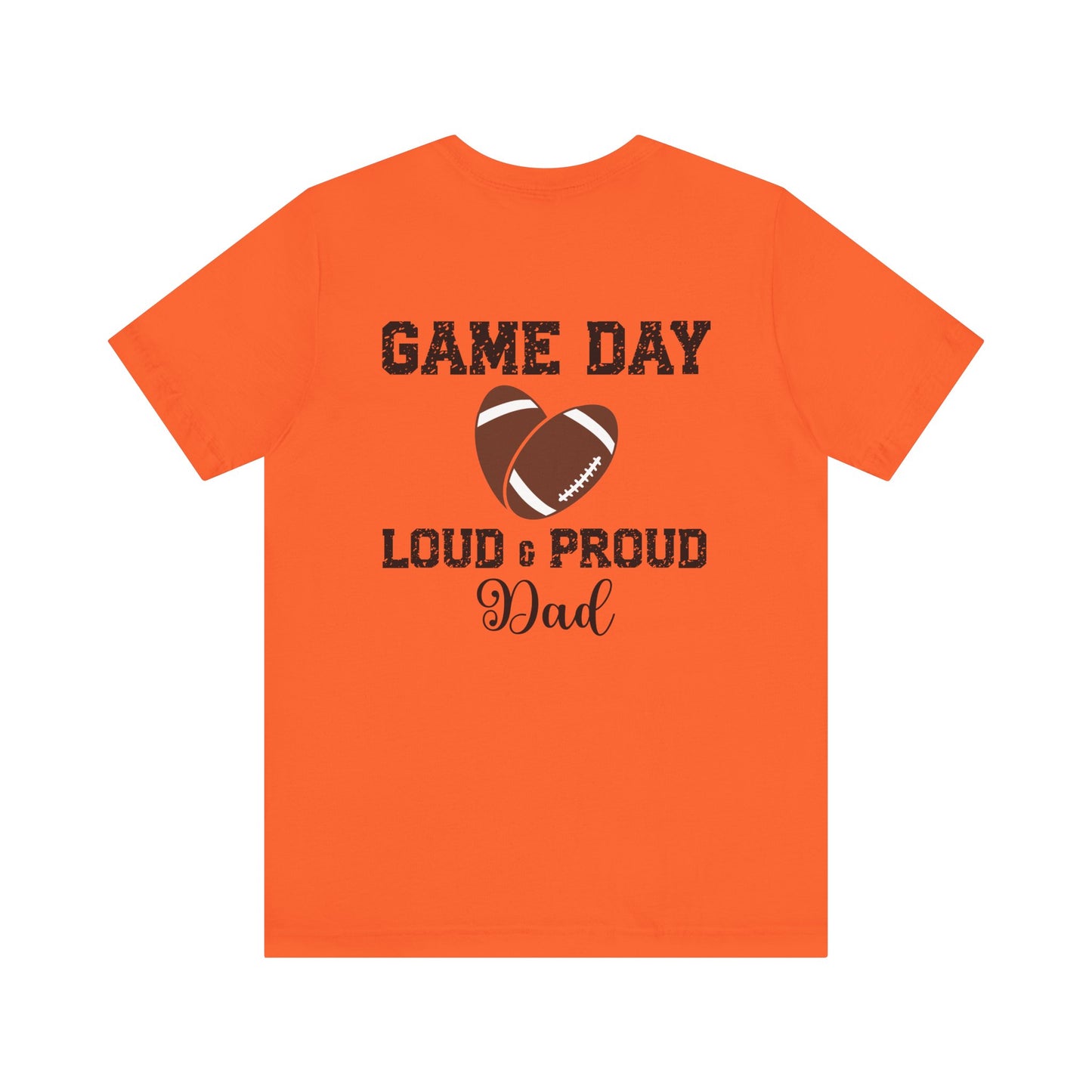 T-shirt - Football - Loud & Proud Dad (01a)
