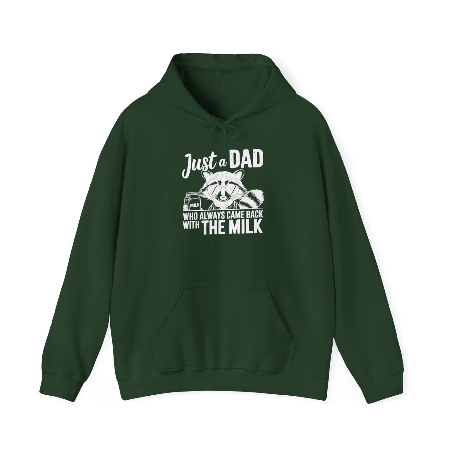 Hoodie - Dad - Just a Dad (1) - White Writing