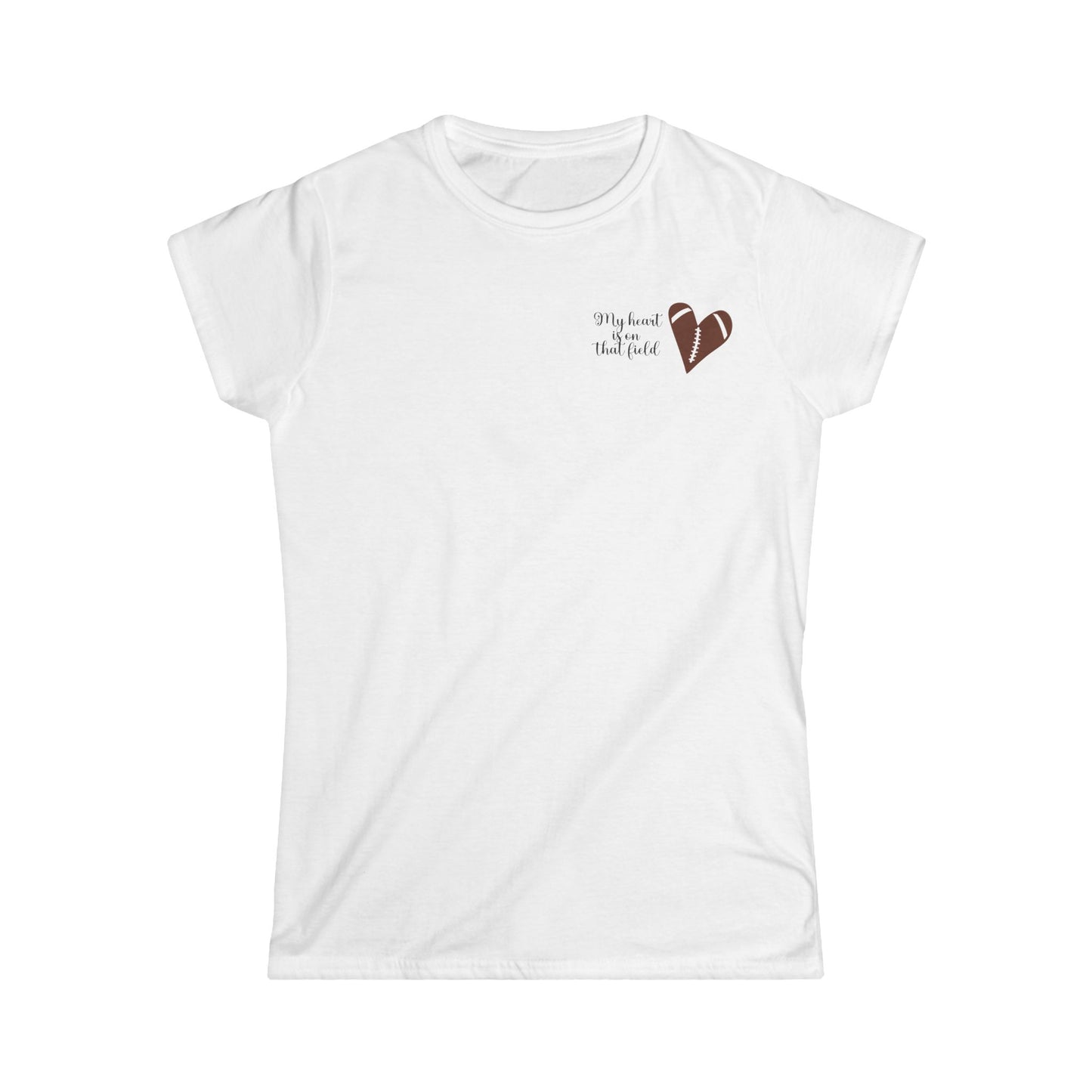 Female T-Shirt - Football - Loud & Proud Mom (01a)