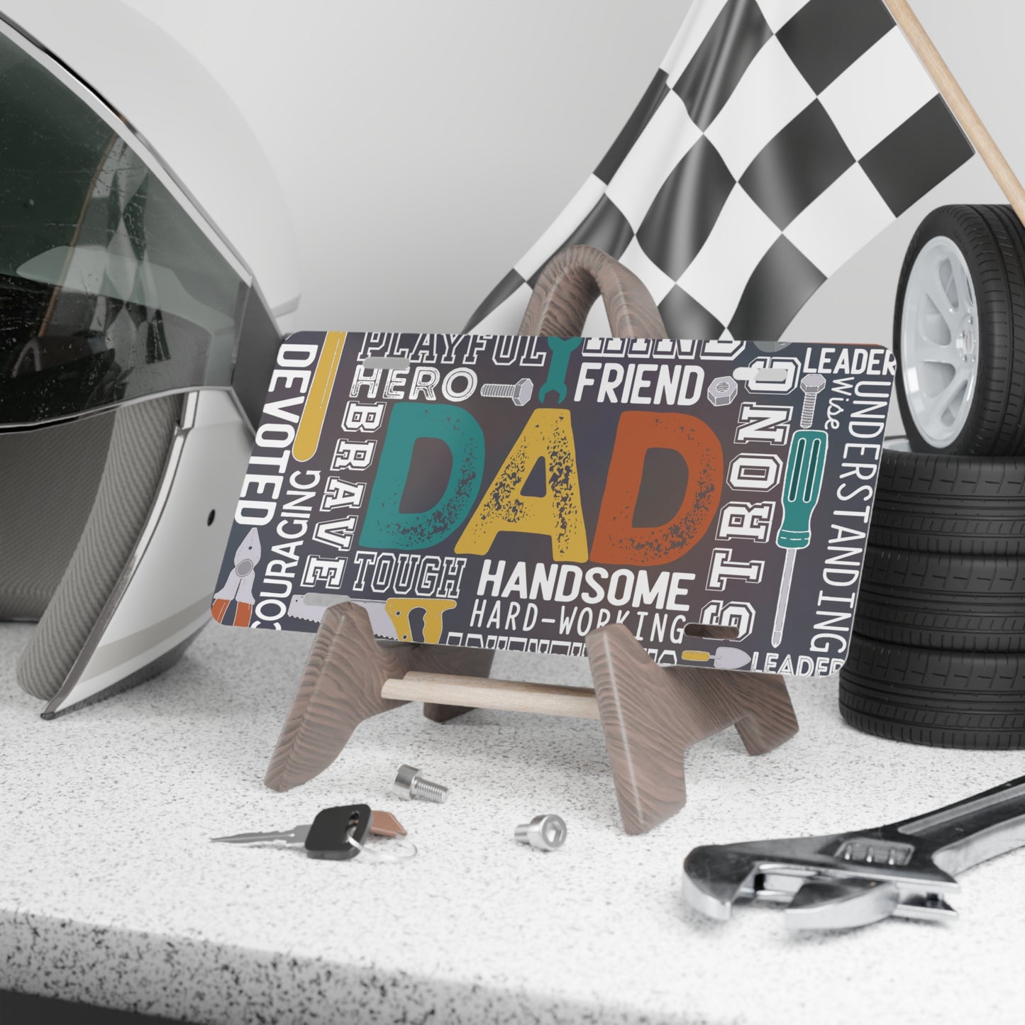 License Plate - Dad - Handyman Dad (1)