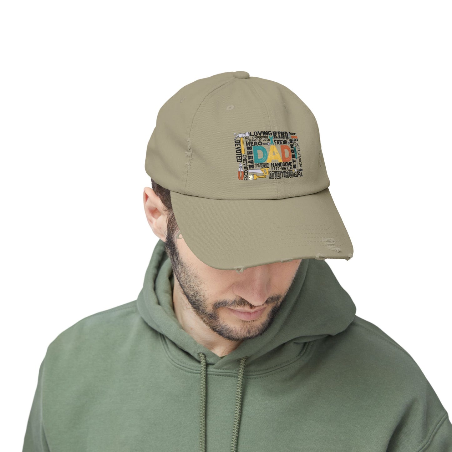 Distressed Cap - Dad - Handyman Dad (1)