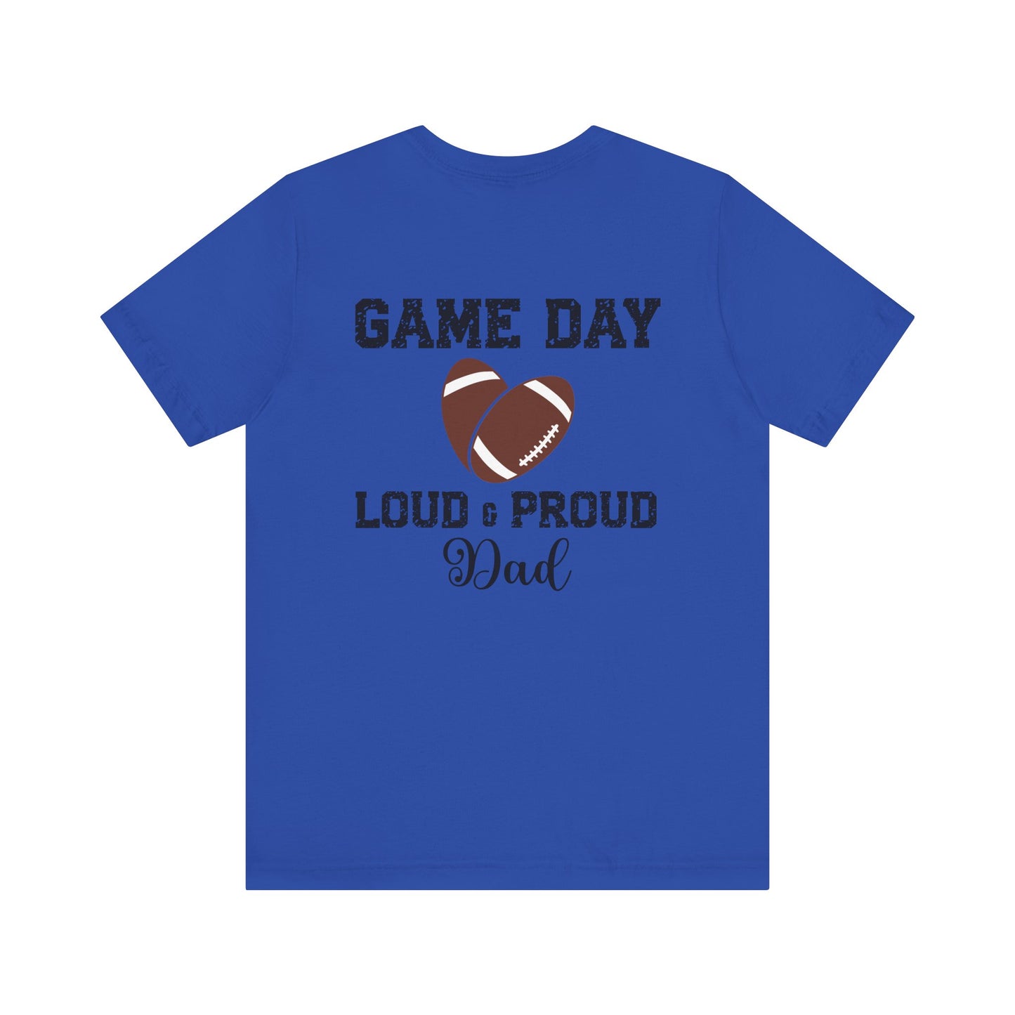 T-shirt - Football - Loud & Proud Dad (01a)