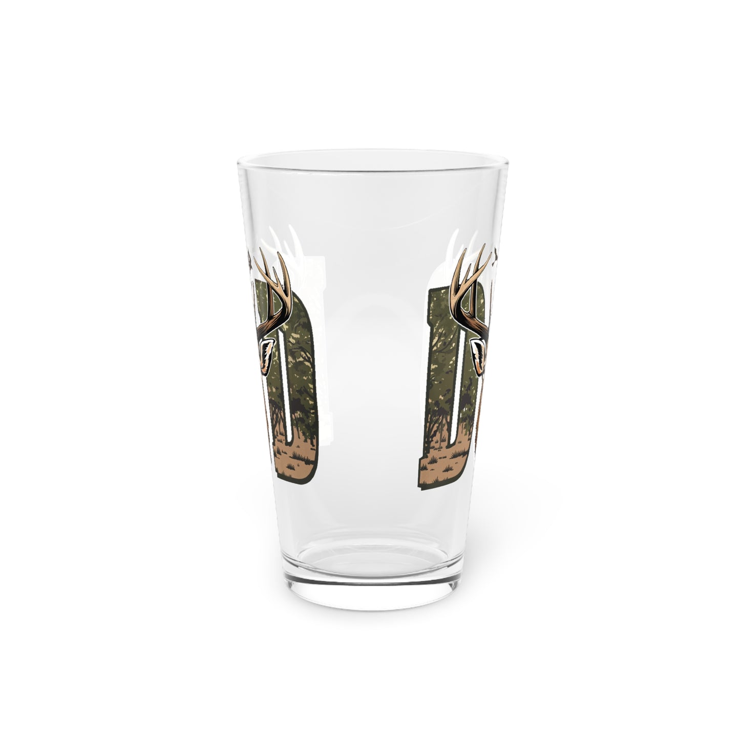 Pint Glass, 16oz - Dad - Hunting Dad (1)