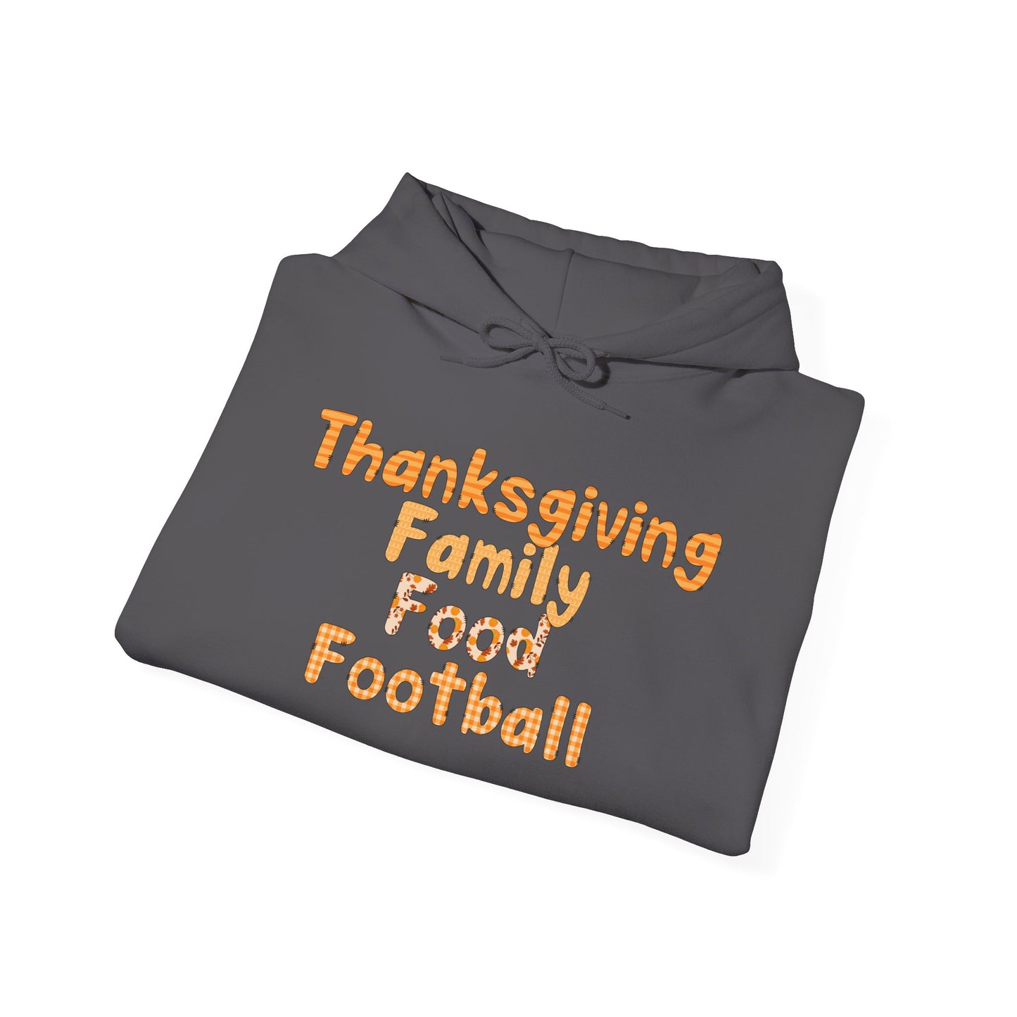 Heavy Blend Hoodie - Thanksgiving - Family Food Football (1a)