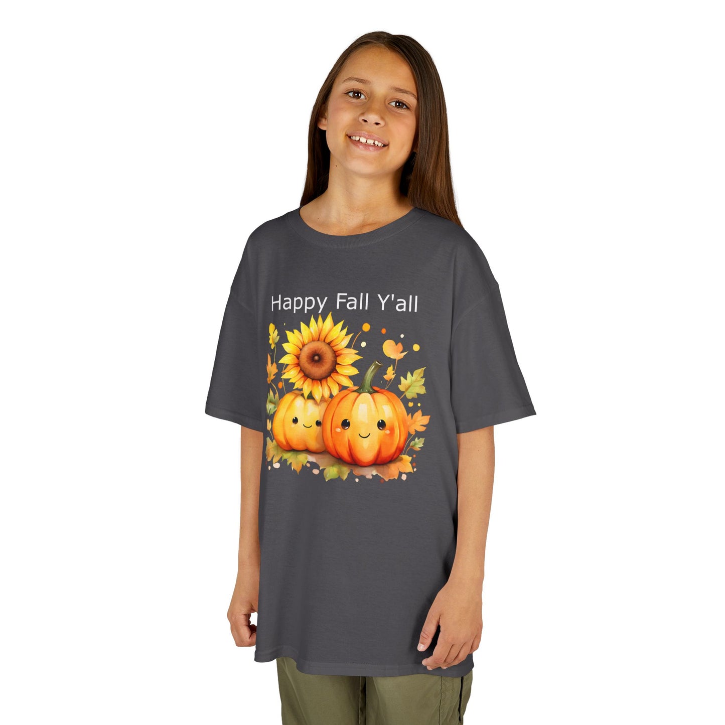 Child Tee - Autumn - Happy Fall Y'All (01)
