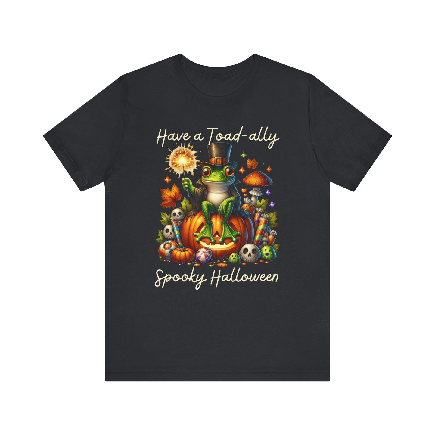 T-shirt - Halloween - Toad-ally Spooky Halloween (01b)