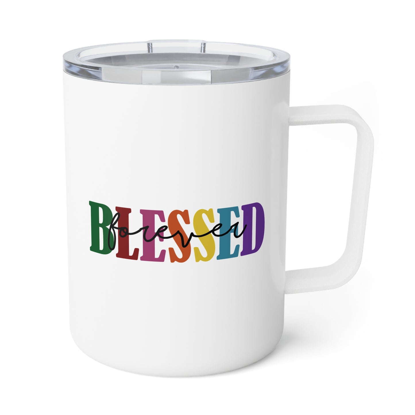 Insulated Mug - Faith - Blessed Forever (1c)