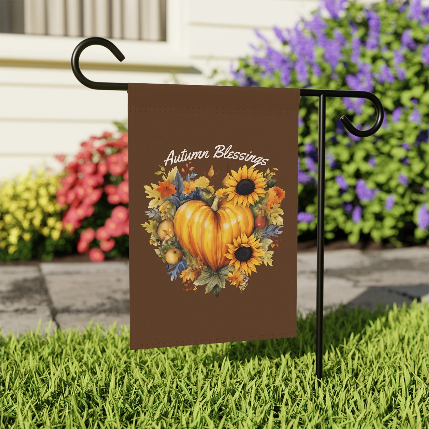 Garden Flag - Faith - Autumn Blessings (01b)