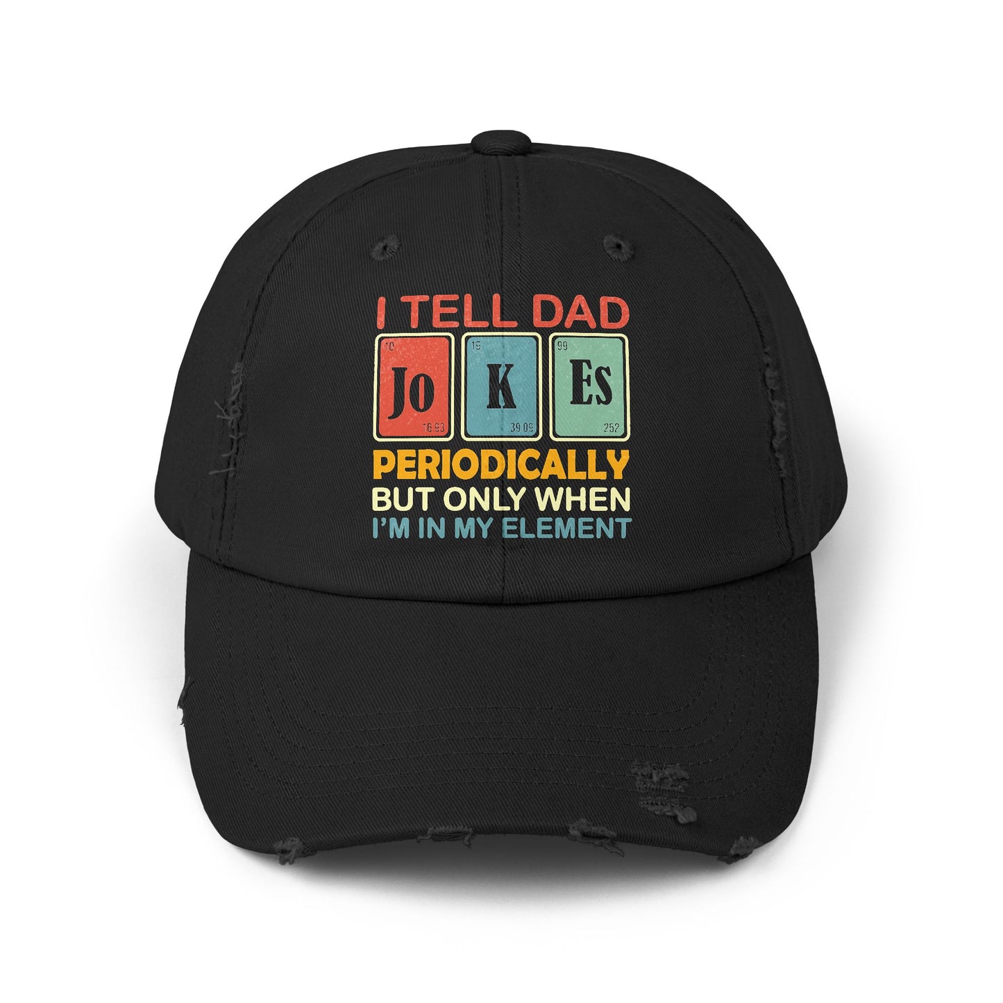 Distressed Cap - Dad / Funny - Dad Jokes (1)