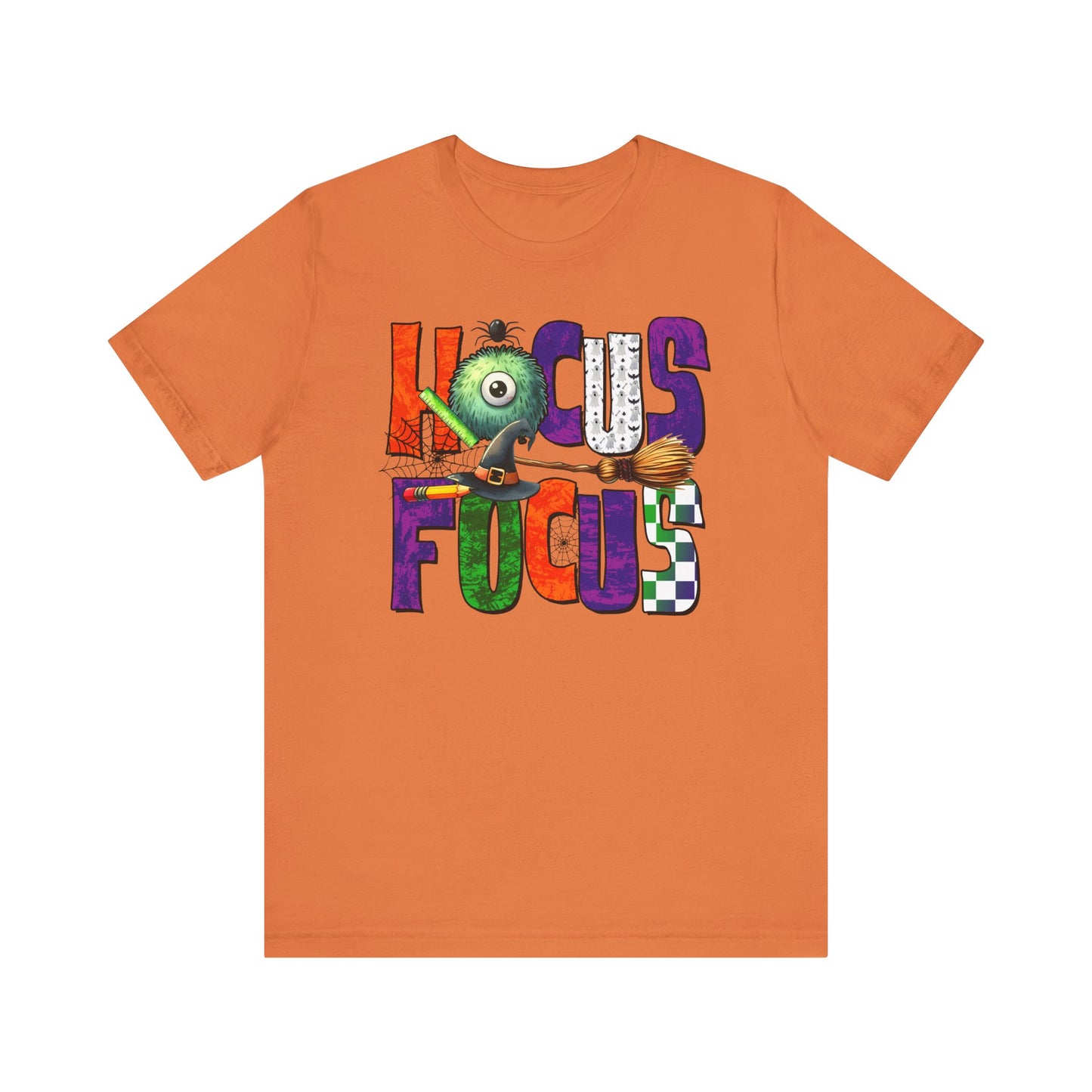 T-Shirt - Teacher / Halloween - Hocus Focus (01a)