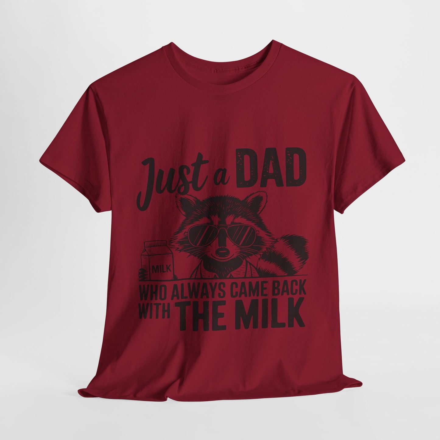 T-Shirt - Dad / Funny - Just a Dad (1) - Black Writing