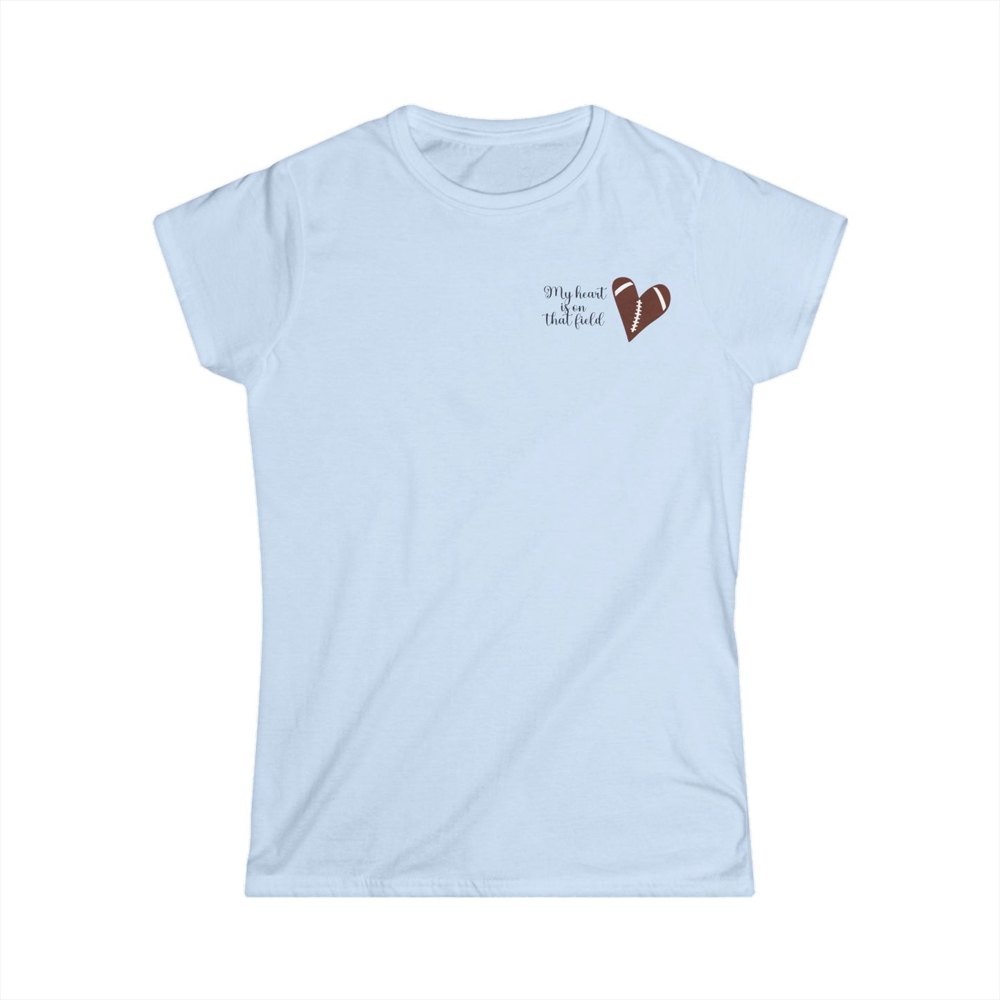 Female T-Shirt - Football - Loud & Proud Mom (01a)