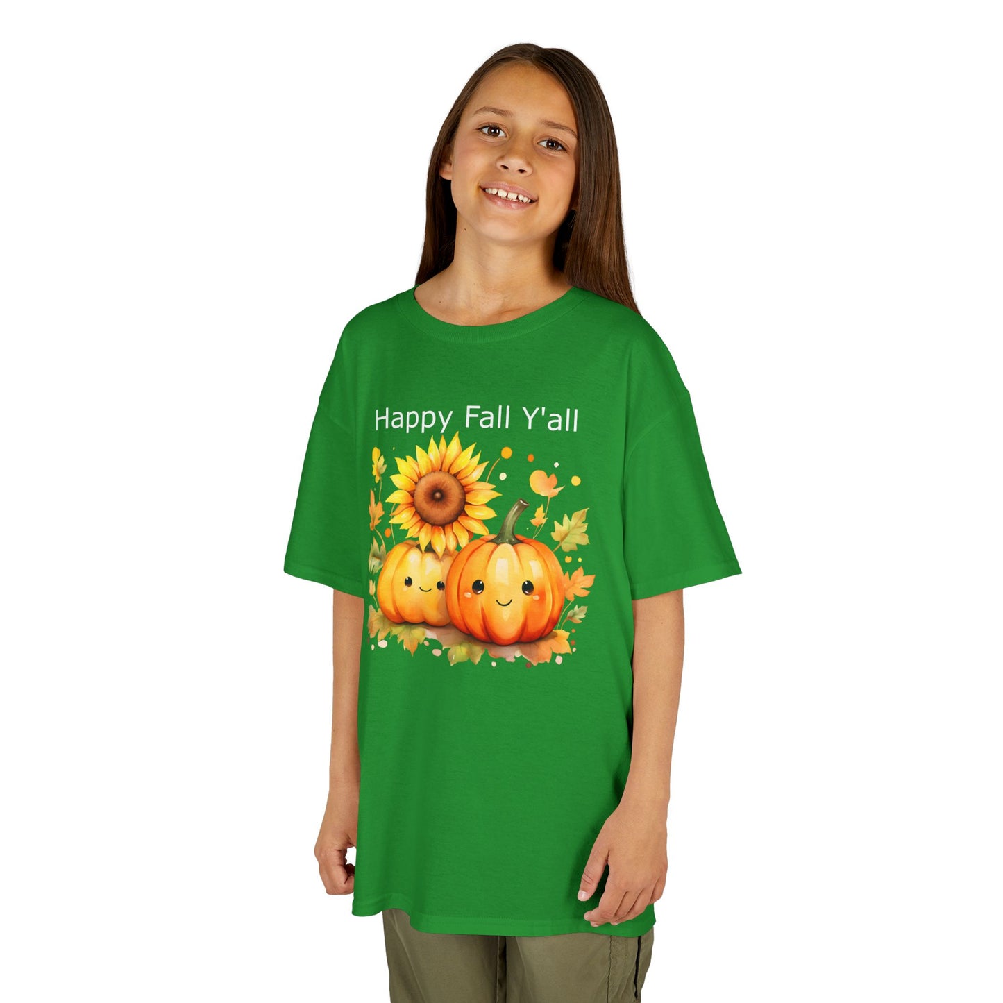 Child Tee - Autumn - Happy Fall Y'All (01)