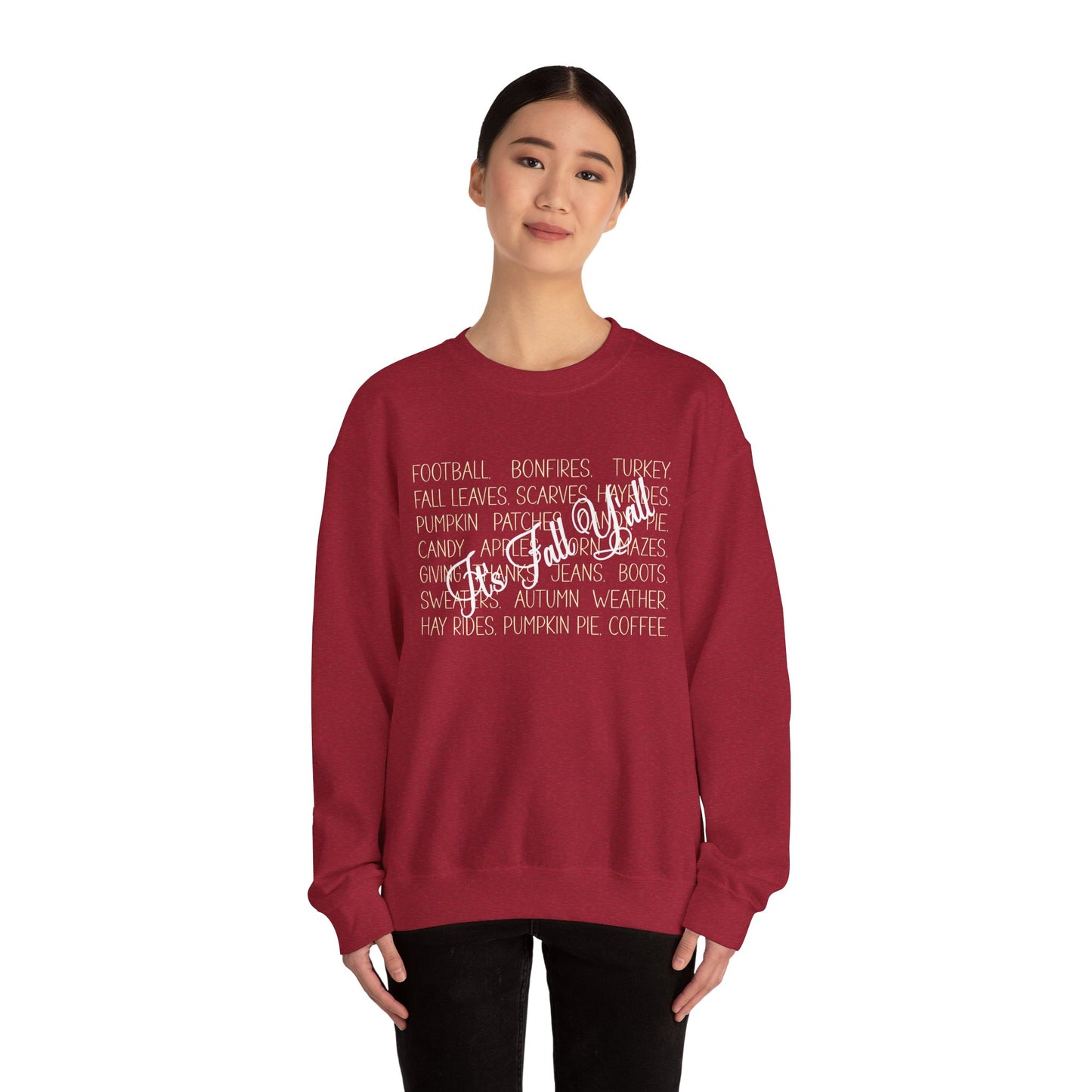 Sweatshirt - Autumn - It's Fall Y'all (1a)