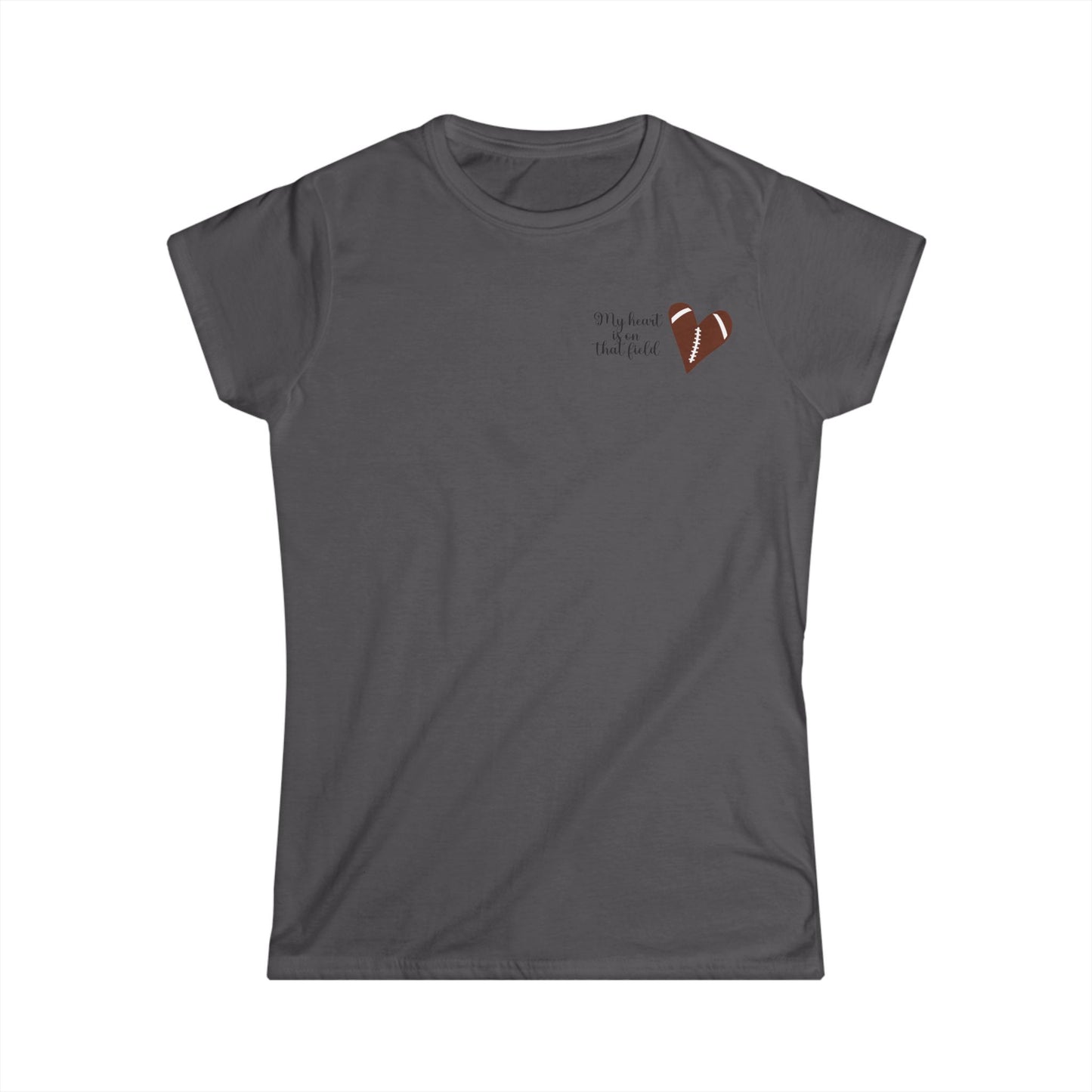 Female T-Shirt - Football - Loud & Proud Mom (01a)