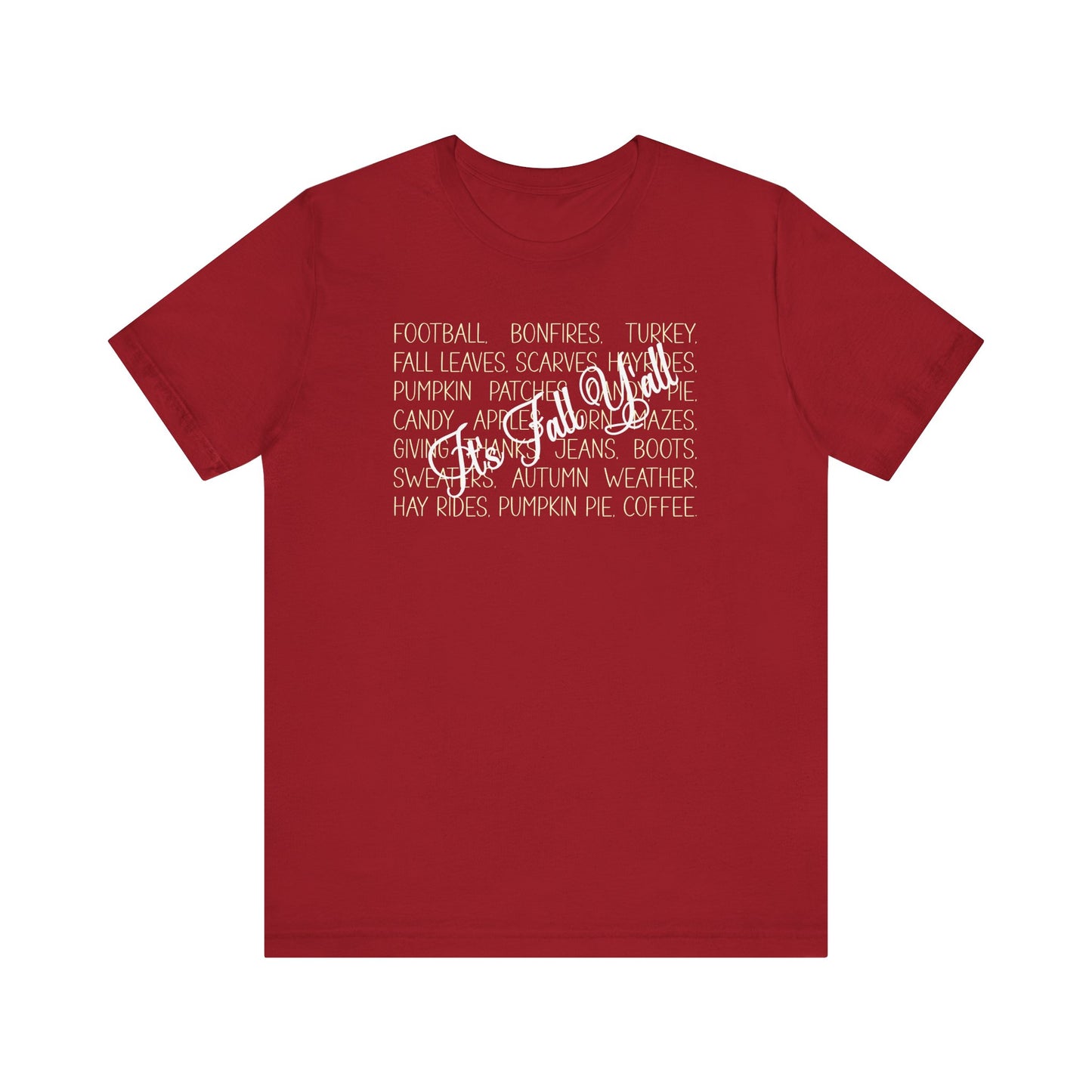 T-shirt - Autumn - It's Fall Y'all (1a)