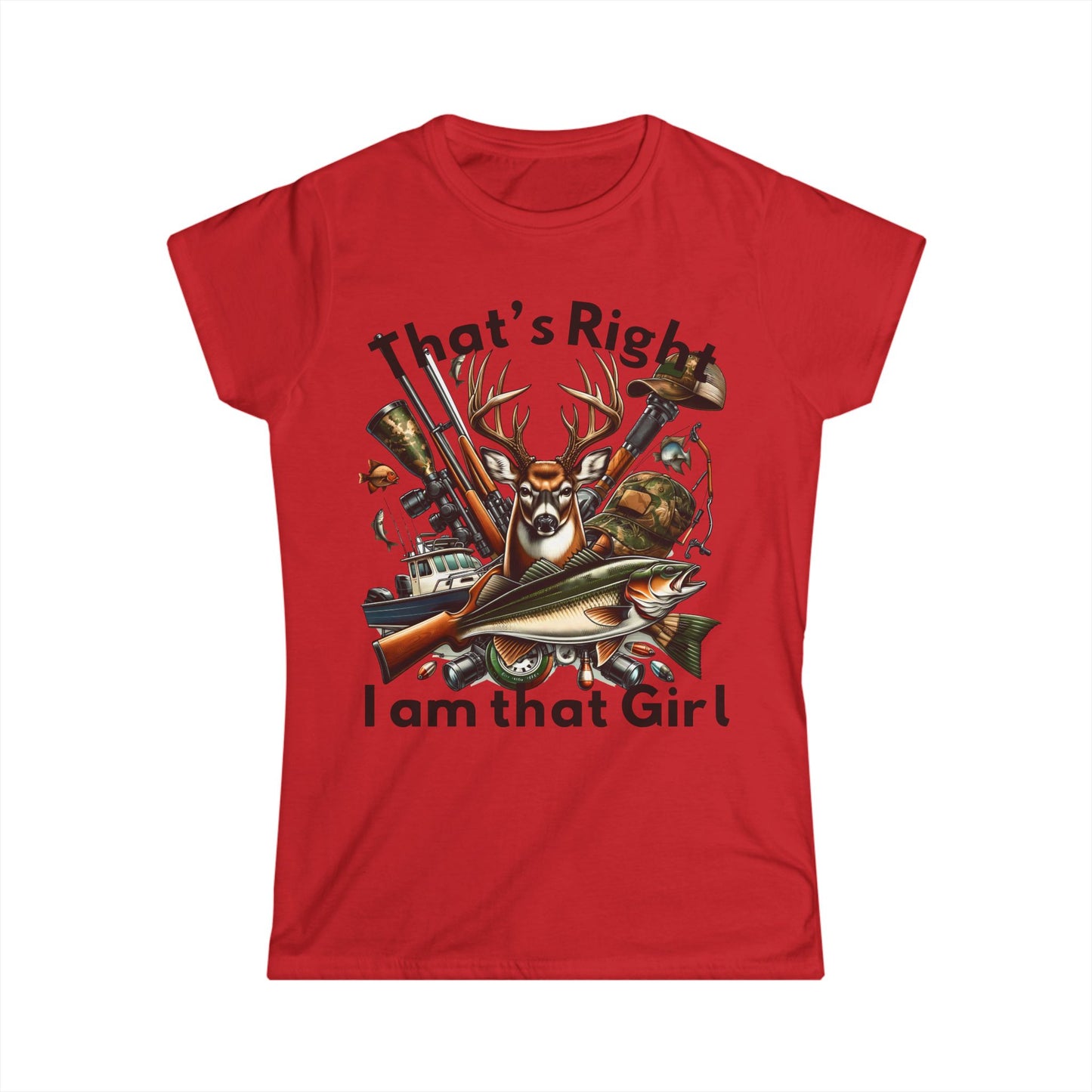 Female T-Shirt - Hunter - I am that girl (1b)