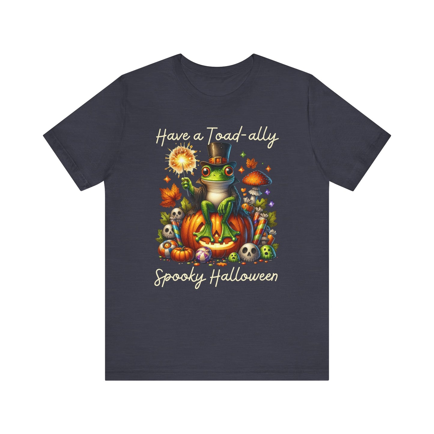 T-shirt - Halloween - Toad-ally Spooky Halloween (01b)