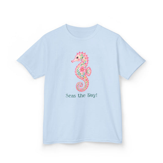 Child Tee - Animal - Seas the Day Sea Horse (01)