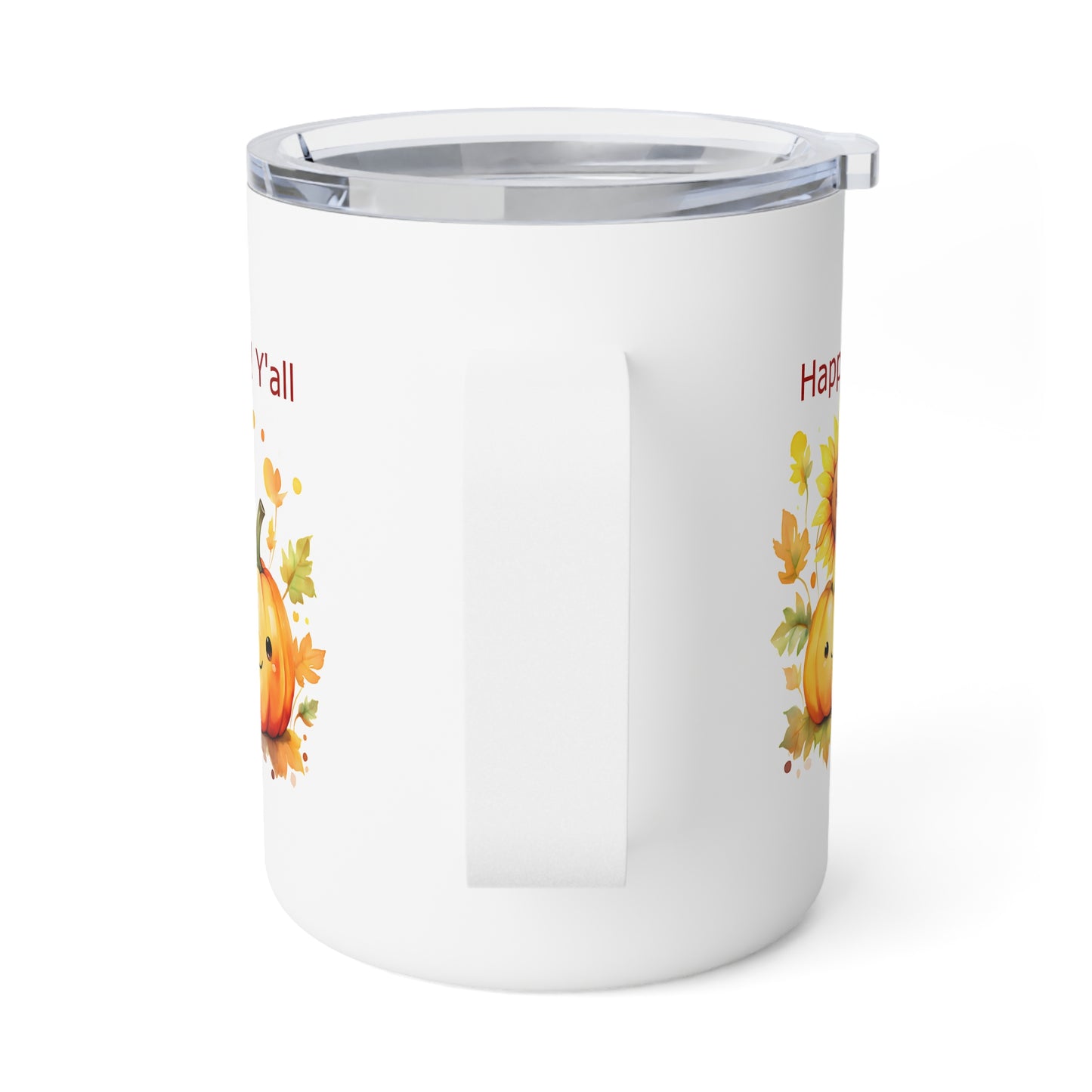 Insulated Mug - Autumn - Happy Fall Y'all (01)