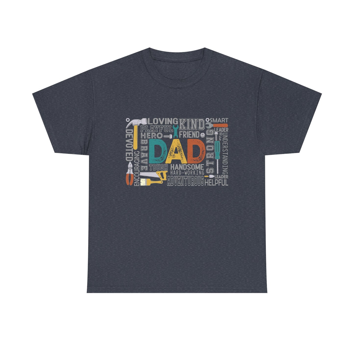 T-Shirt - Dad - Handyman Dad (1) - Light Writing