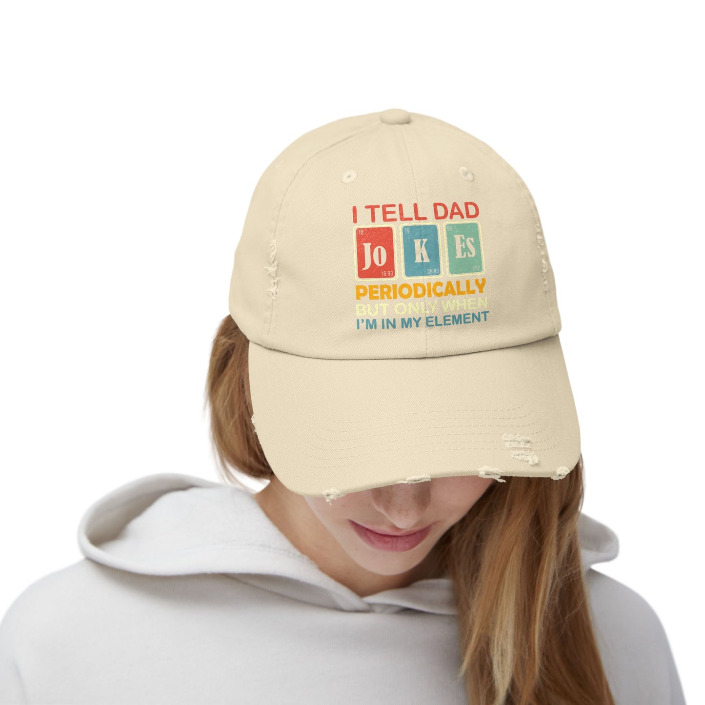 Distressed Cap - Dad / Funny - Dad Jokes (1)