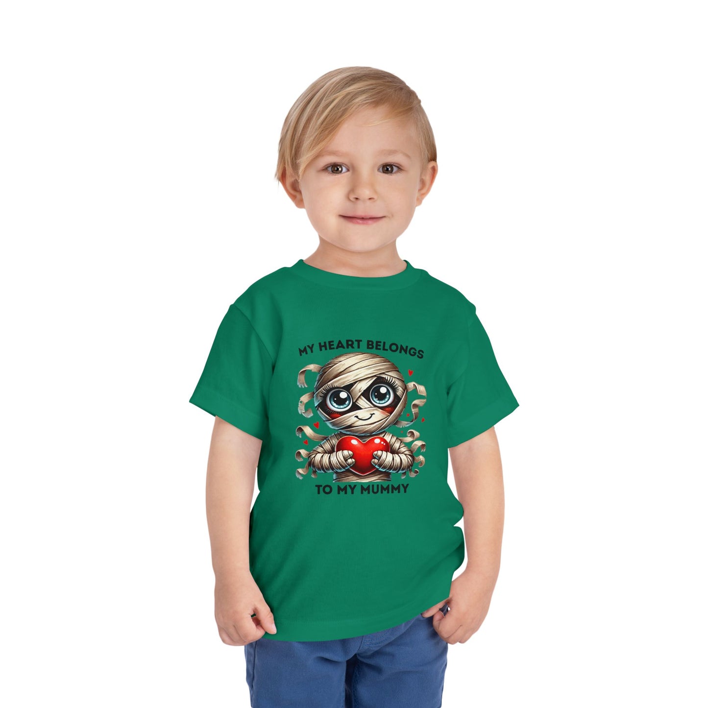 Toddler Tee - Halloween - My Heart Belongs to My Mummy (2a)