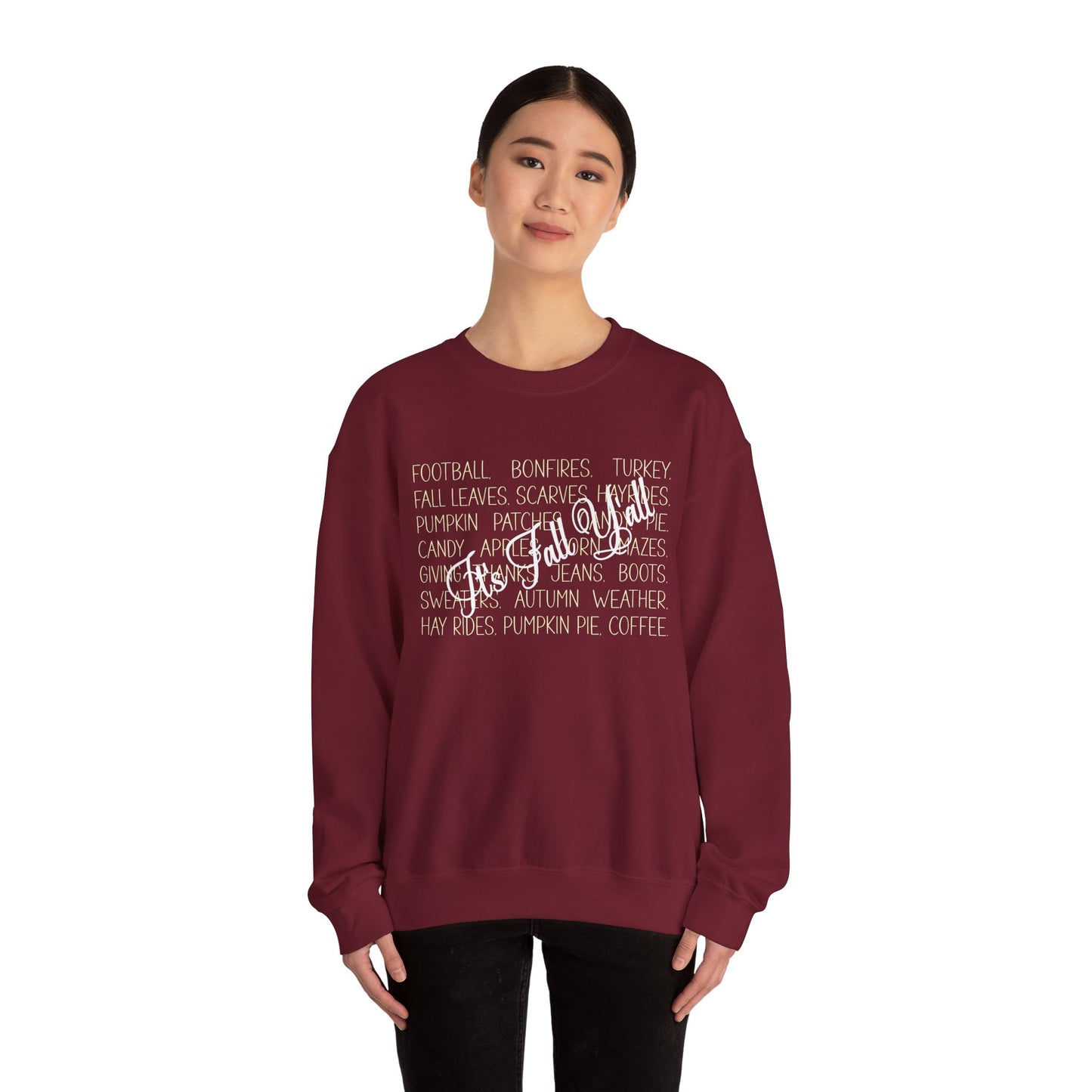 Sweatshirt - Autumn - It's Fall Y'all (1a)