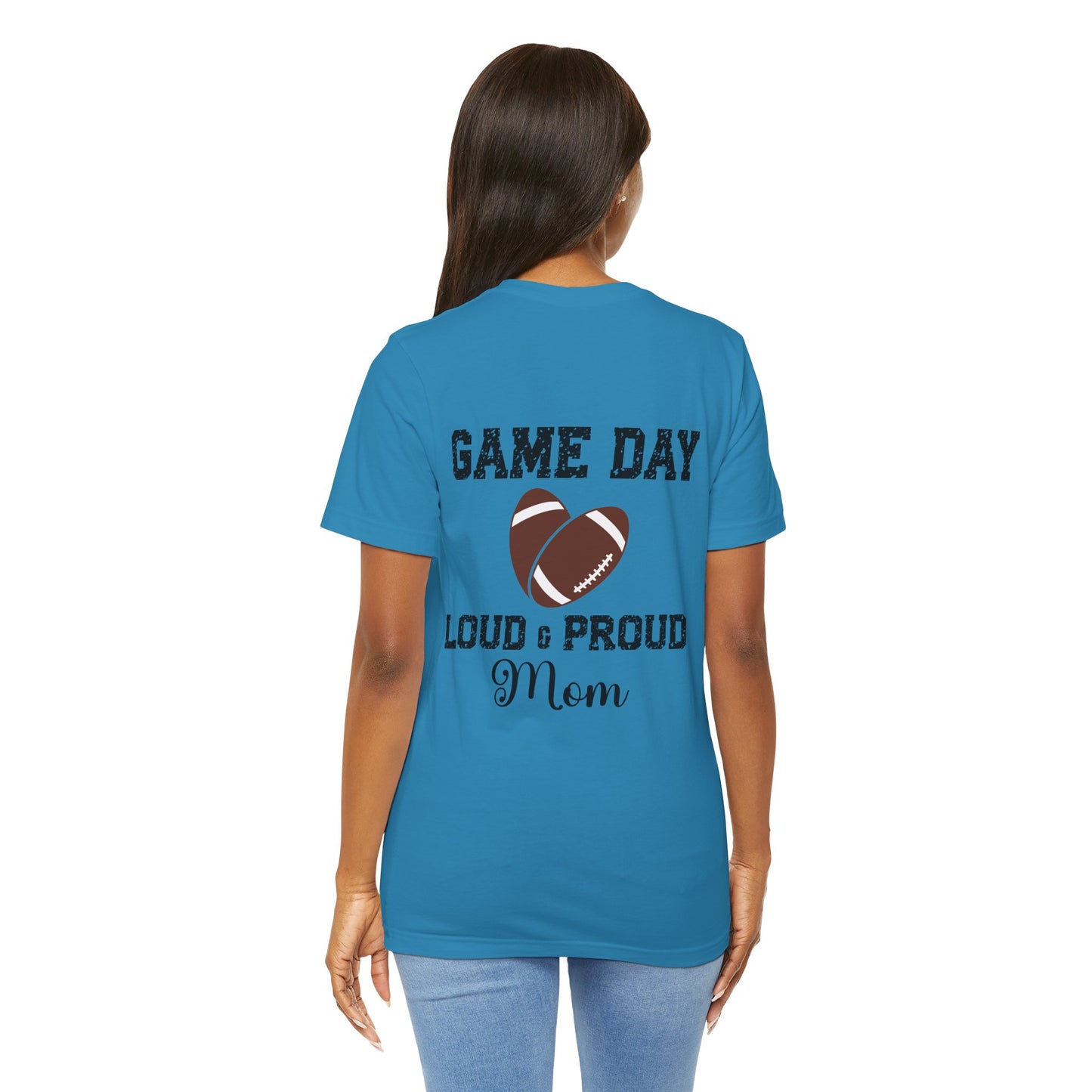 T-shirt - Football - Loud & Proud Mom (01a)