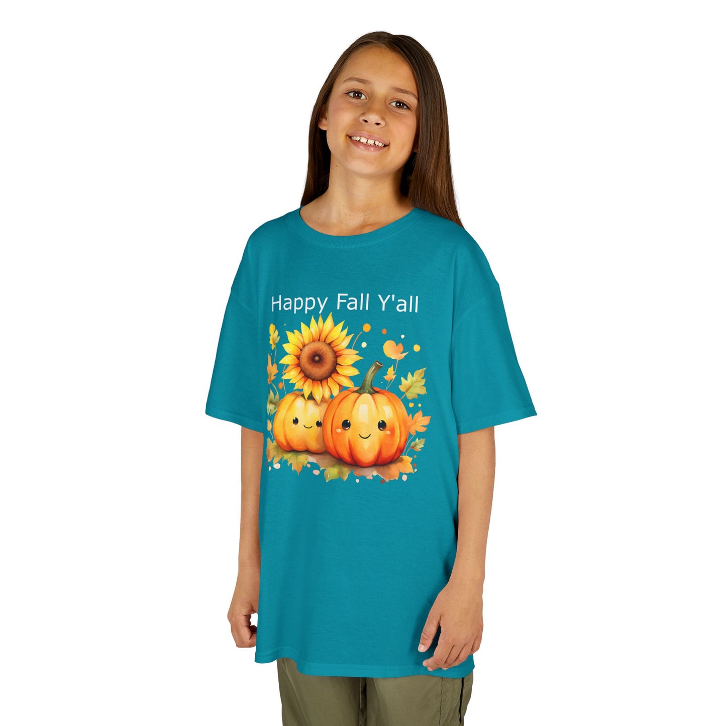 Child Tee - Autumn - Happy Fall Y'All (01)