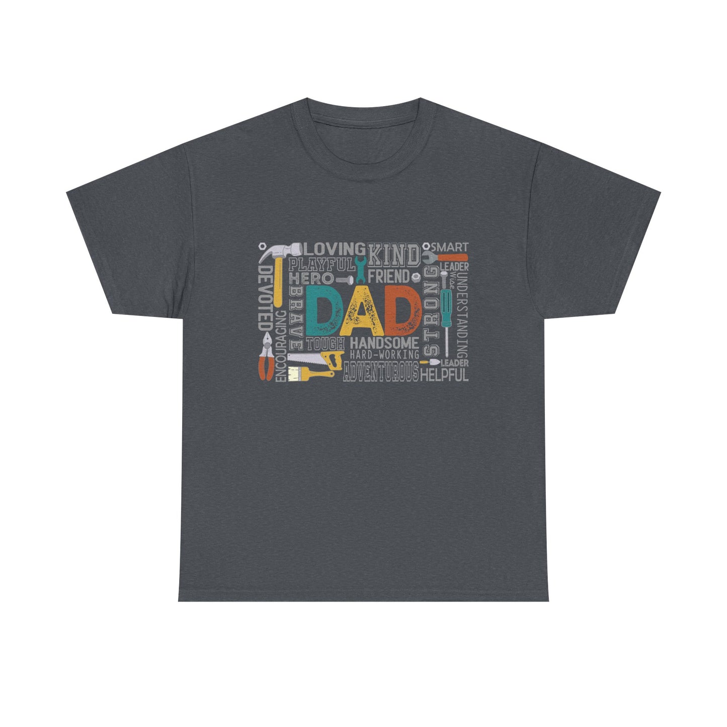 T-Shirt - Dad - Handyman Dad (1) - Light Writing