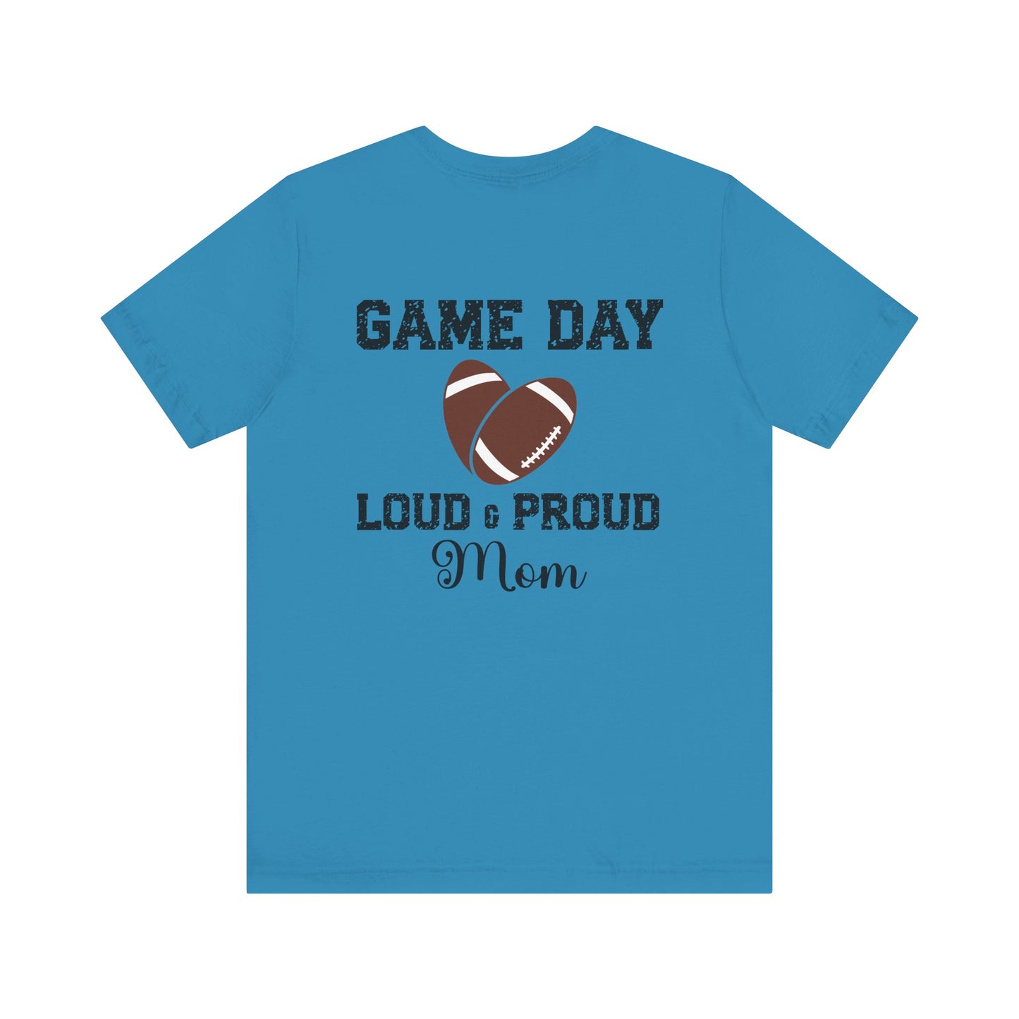 T-shirt - Football - Loud & Proud Mom (01a)