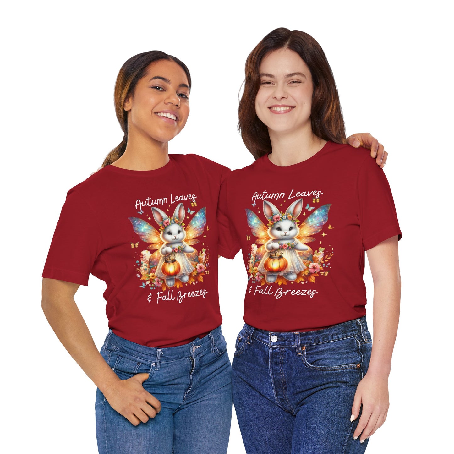 T-shirt - Autumn Leaves & Fall Breezes (01b)
