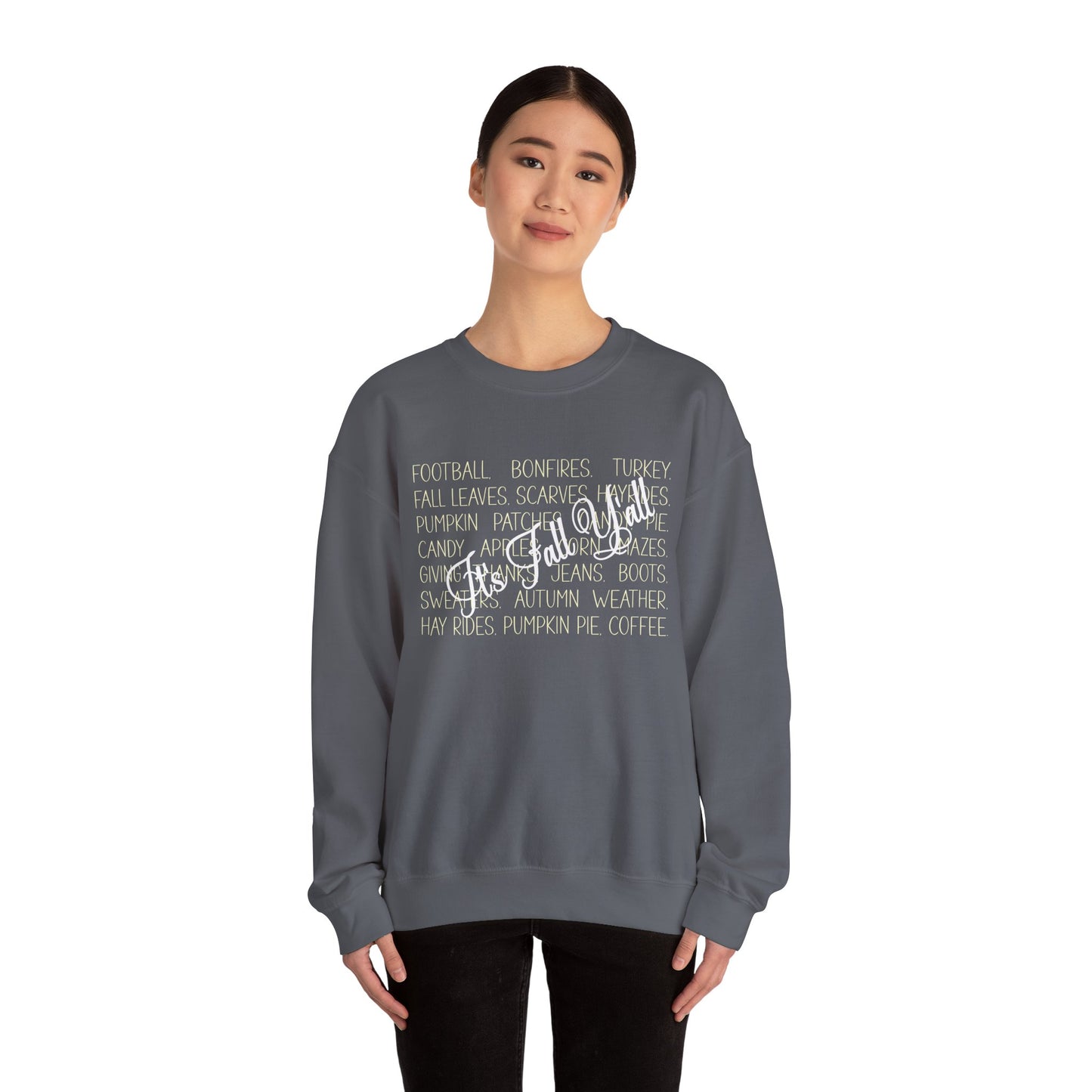Sweatshirt - Autumn - It's Fall Y'all (1a)