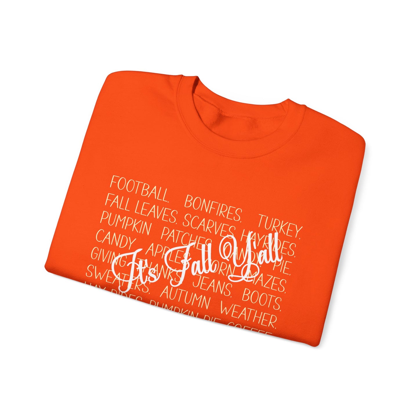 Sweatshirt - Autumn - It's Fall Y'all (1a)
