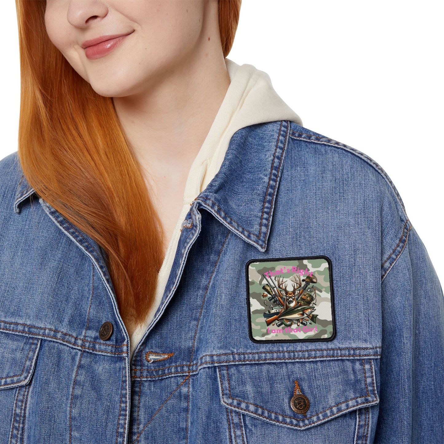 Iron-On Patch - Hunter - I am that Girl (1)