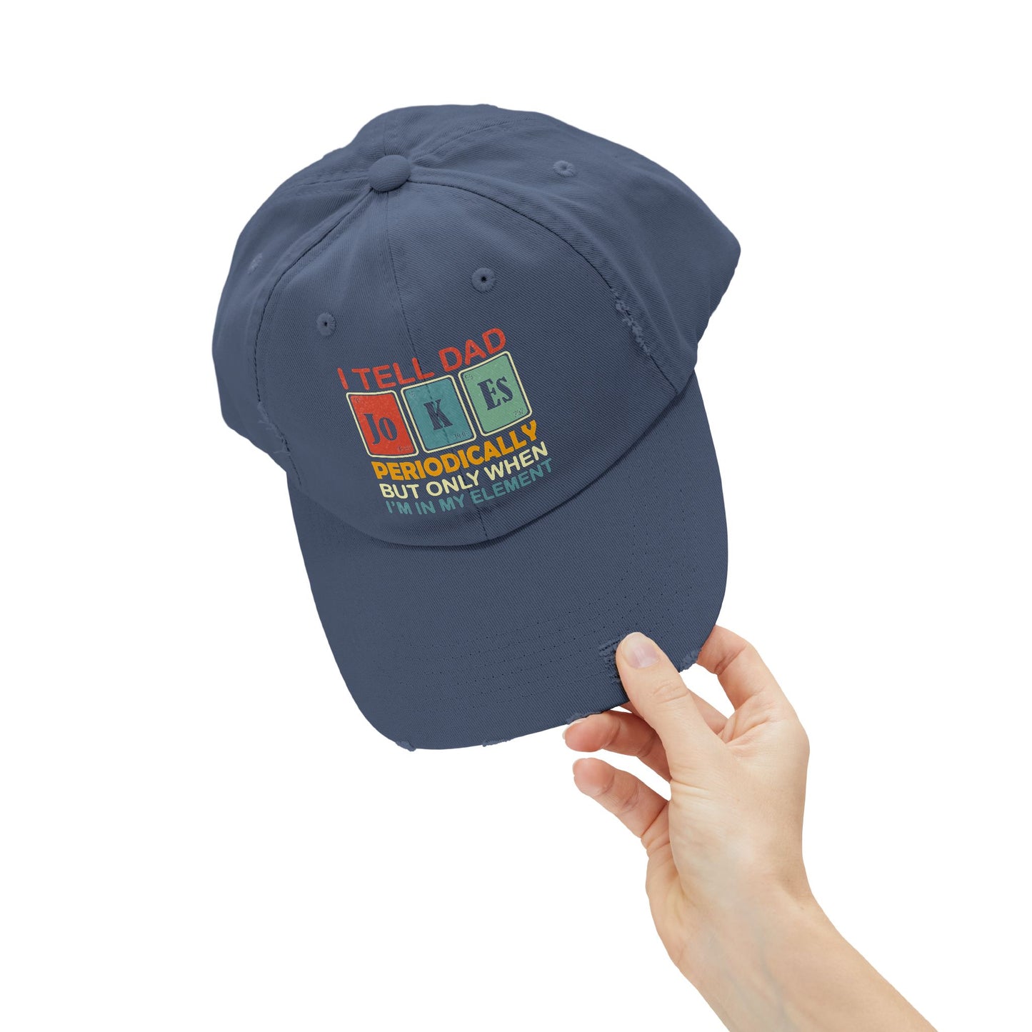 Distressed Cap - Dad / Funny - Dad Jokes (1)